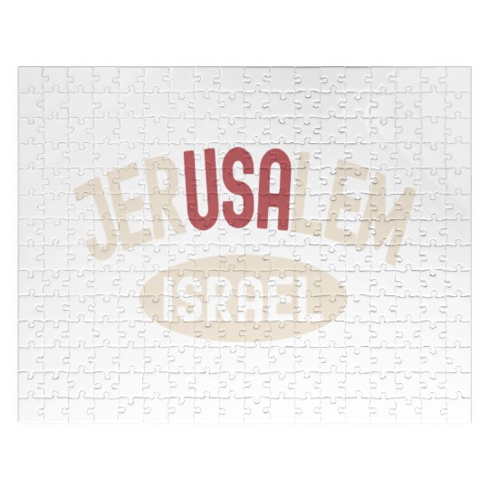 Usa Jerusalem Israel Jigsaw Puzzles