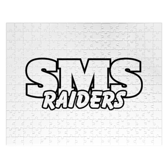 SMS Raider spirit wear and game day wear Jigsaw Puzzles
