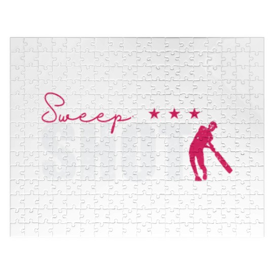 Sweep Shot Cricket Jigsaw Puzzles