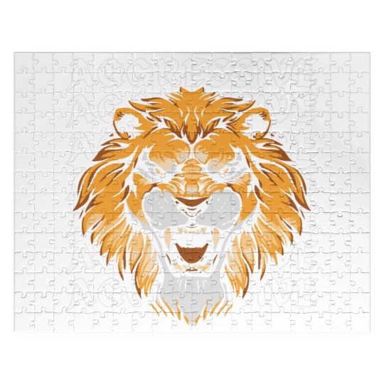Lion, Motivational Workout Jigsaw Puzzles
