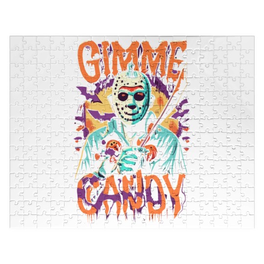 Halloween Gimme Candy Spooky Season Jigsaw Puzzles