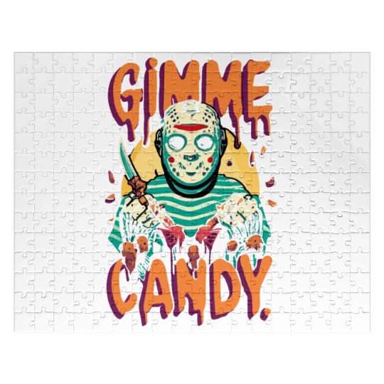 Halloween Gimme Candy Spooky Season Jigsaw Puzzles