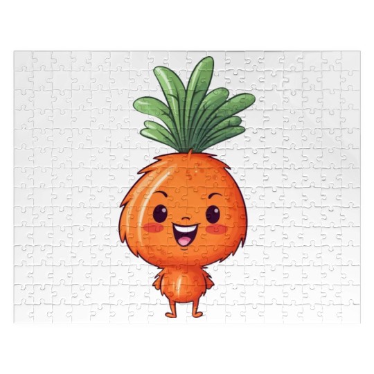 Kawaii Carrot: Cute Vegetable Pal Jigsaw Puzzles