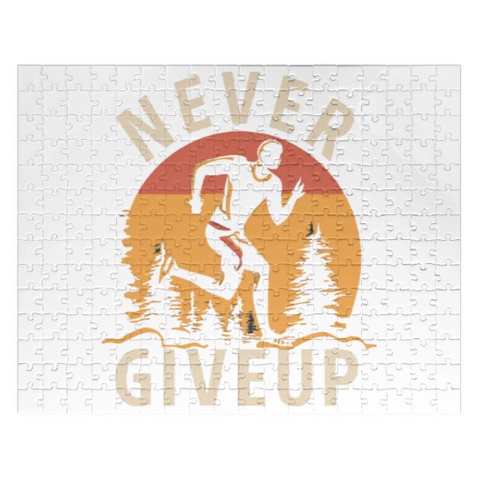 Never Give Up Jigsaw Puzzles