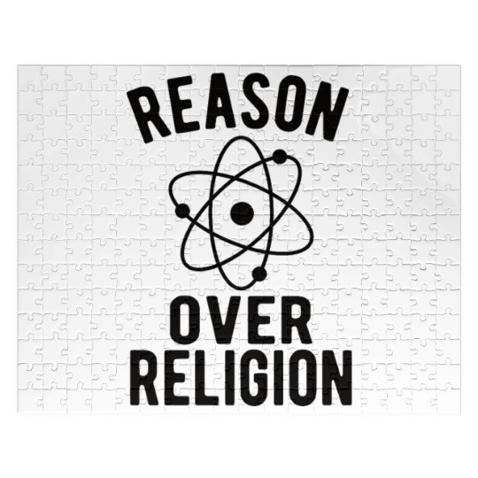 Atheist Atheism Anti Religion Securalism God Sucks Jigsaw Puzzles
