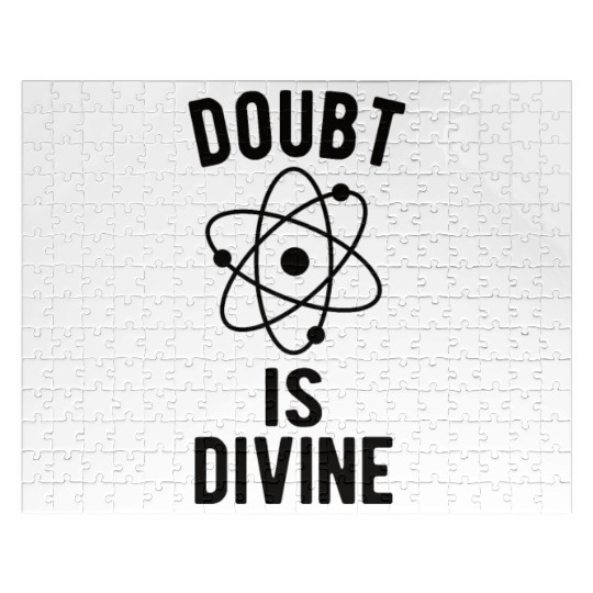 Atheist Atheism Anti Religion Securalism God Sucks Jigsaw Puzzles