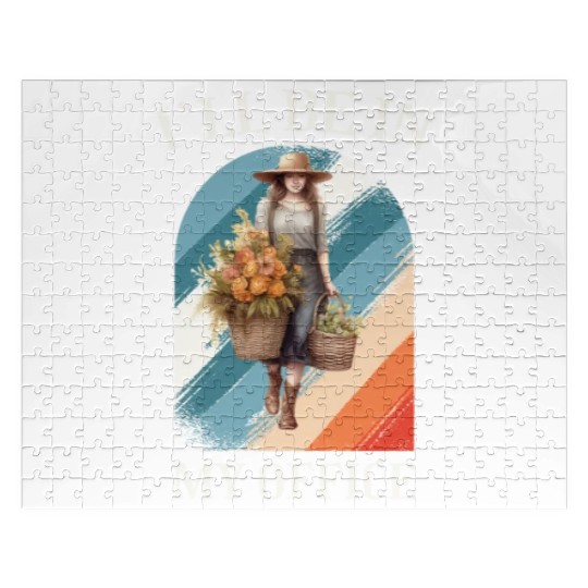 Gardening Garden-plants Flowers-Gardener Gardener Jigsaw Puzzles