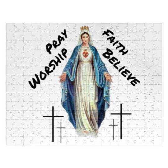 Virgin mary Jigsaw Puzzles