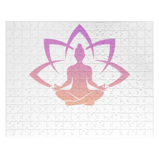 Breath Yoga Meditation Jigsaw Puzzles