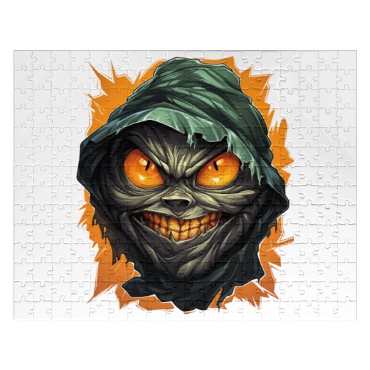 Halloween Spooky Cartoon Mummy Jigsaw Puzzles