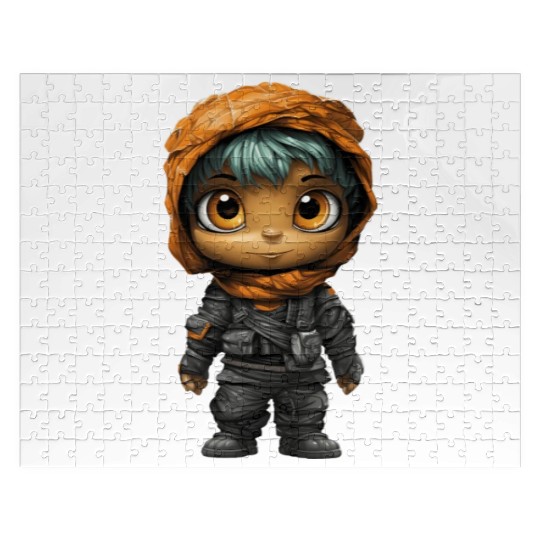 Halloween Spooky Cartoon Mummy Jigsaw Puzzles