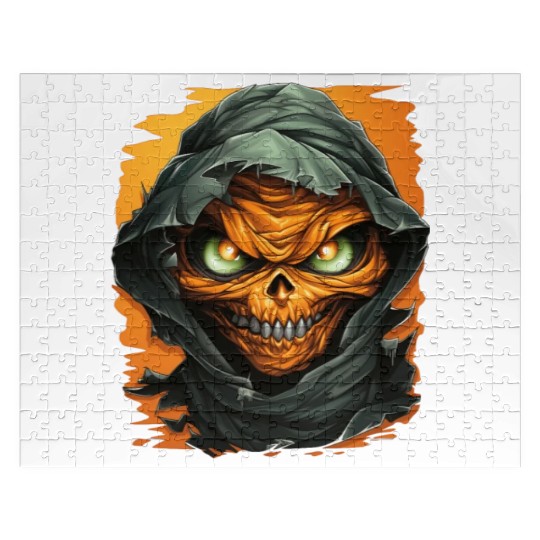 Halloween Spooky Cartoon Mummy Jigsaw Puzzles