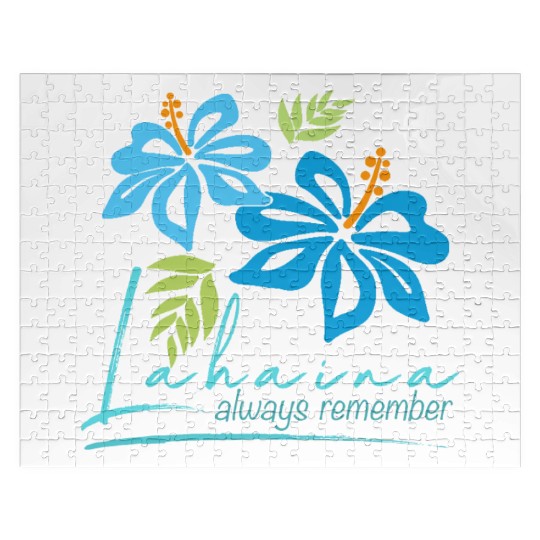 Hawaiian Hibiscus: Lahaina - Always Remember Jigsaw Puzzles