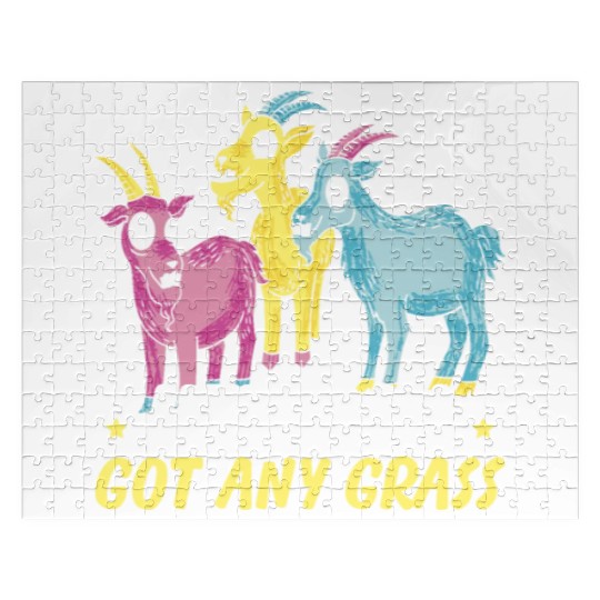 Goat Lover Kid Ranch Wool Farm Animal Farming Jigsaw Puzzles