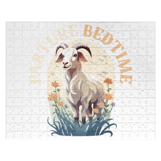 Goat Lover Kid Ranch Wool Farm Animal Farming Jigsaw Puzzles