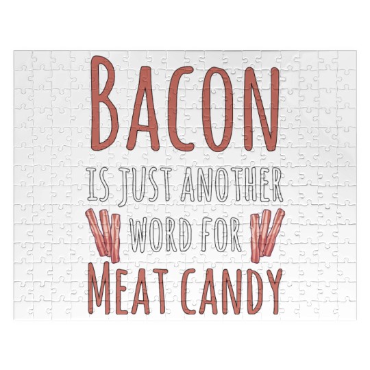 Bacon Meat Candy Jigsaw Puzzles