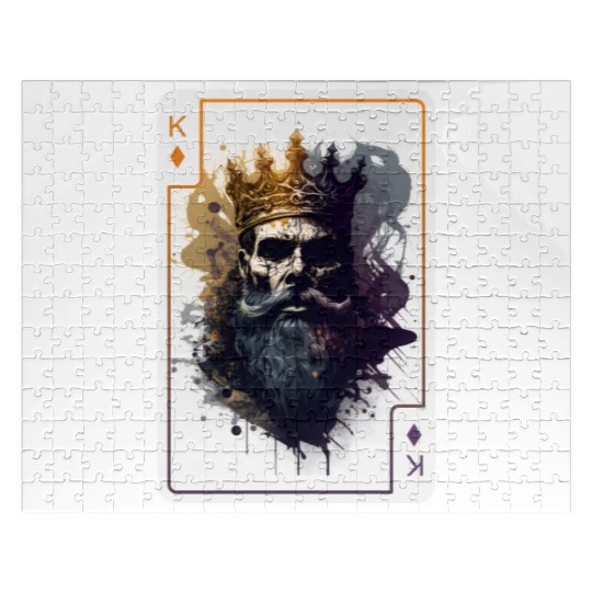 Poker Card Game Scary Halloween Jigsaw Puzzles