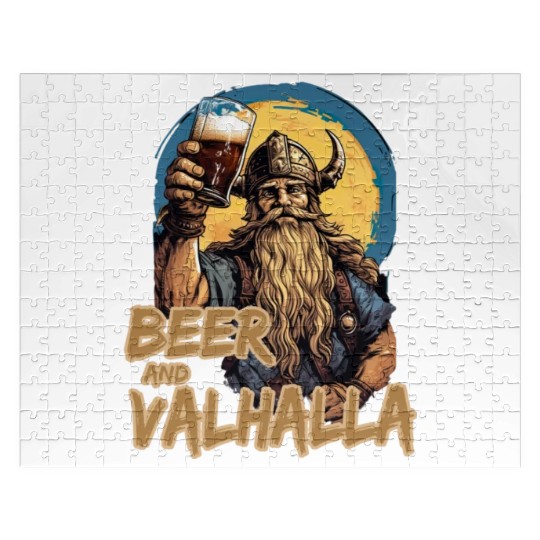 Viking World Tour Vikings Valhalla Odin for a Men Jigsaw Puzzles