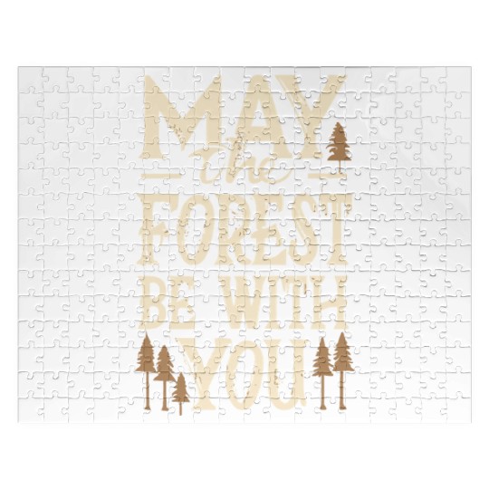 May the Forest Be with You Jigsaw Puzzles