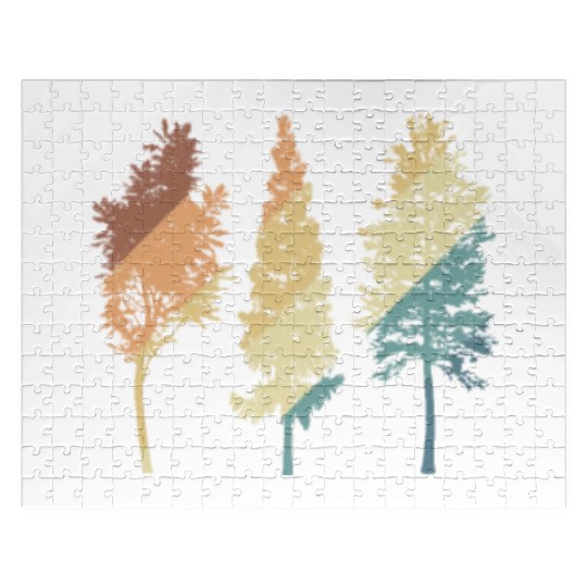 Tree Friends in Nature Leaves Environment Jigsaw Puzzles