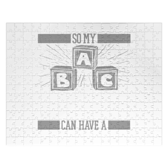 Daycare Teacher Cat Jigsaw Puzzles