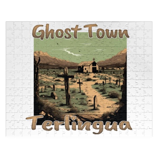 Terlingua, Texas: The ghost town in the heart of t Jigsaw Puzzles