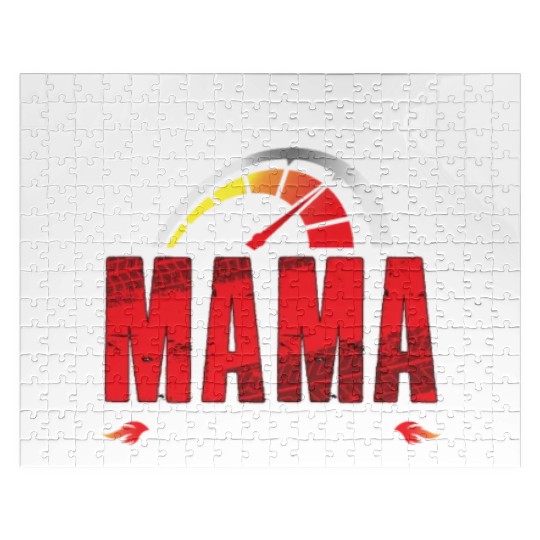 Mama Pit Crew Jigsaw Puzzles