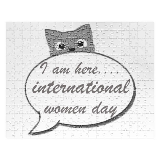 international women day Jigsaw Puzzles design gift