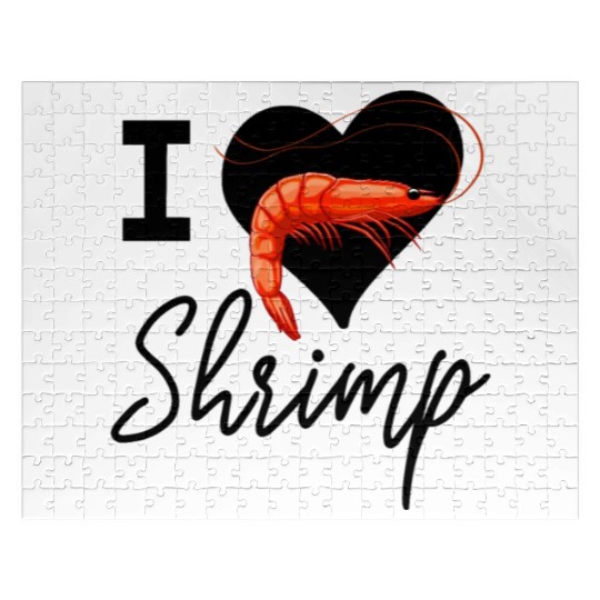 I Love Shrimp Jigsaw Puzzles