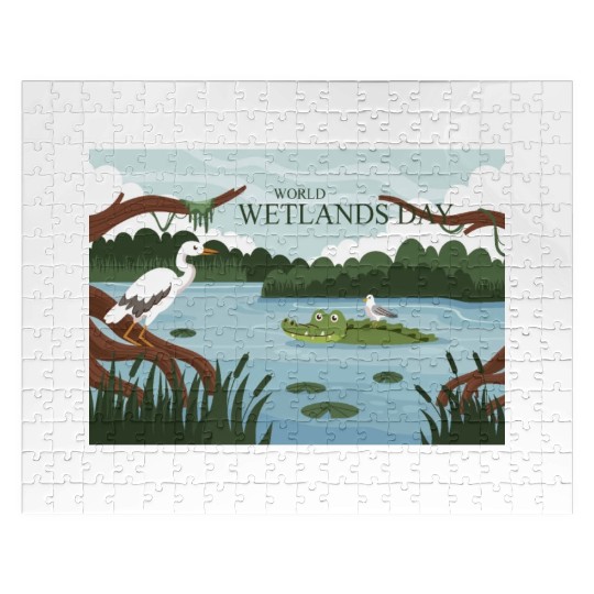 Nature design forest animal bird. Jigsaw Puzzles