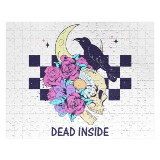 "Dead Inside" Halloween Jigsaw Puzzles