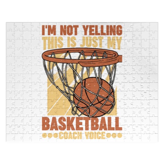 This Is Just My Basketball Coach Voice 1 Jigsaw Puzzles