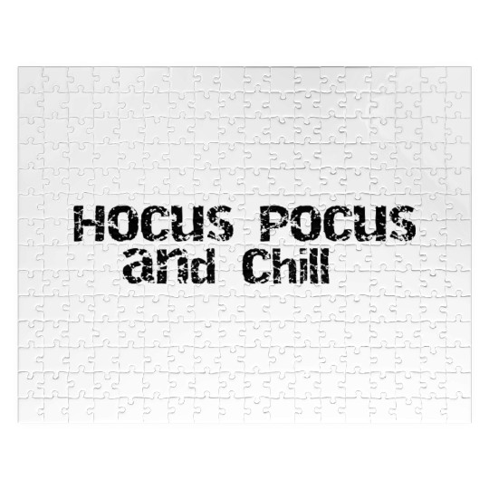 Hocus Pocus and chill Spooky Delights Collection Jigsaw Puzzles