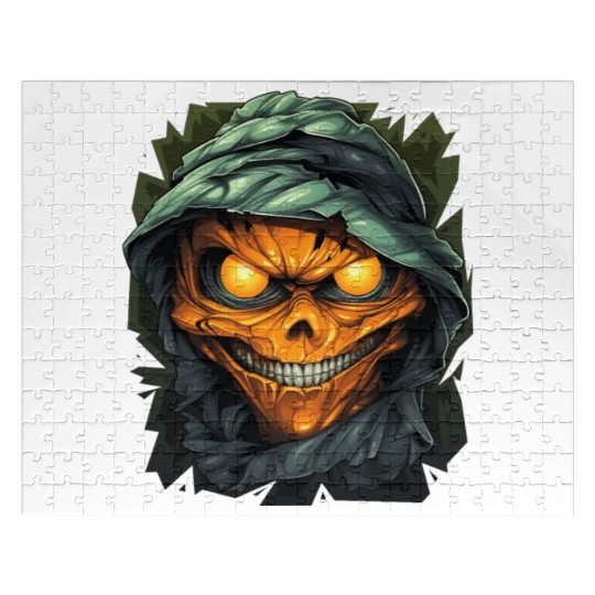 Halloween Spooky Cartoon Mummy Jigsaw Puzzles