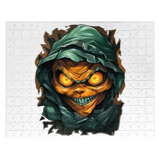 Halloween Spooky Cartoon Mummy Jigsaw Puzzles