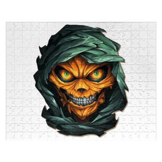 Halloween Spooky Cartoon Mummy Jigsaw Puzzles