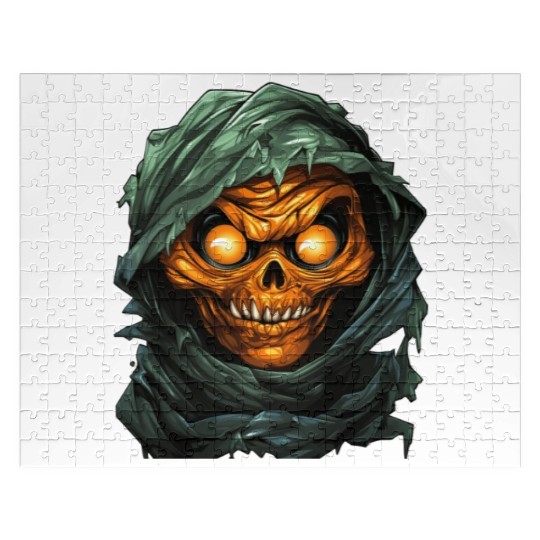 Halloween Spooky Cartoon Mummy Jigsaw Puzzles