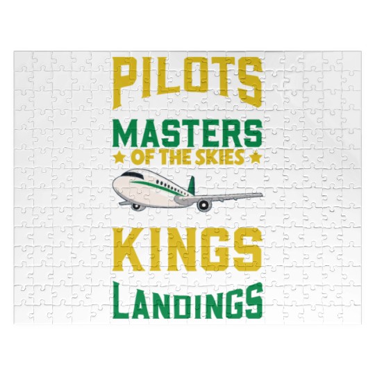 Pilot Aviation Airplane Airline Future Pilots Jigsaw Puzzles