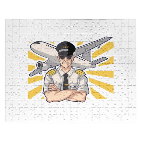 Pilot Aviation Airplane Airline Future Pilots Jigsaw Puzzles