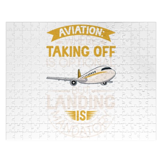 Pilot Aviation Airplane Airline Future Pilots Jigsaw Puzzles
