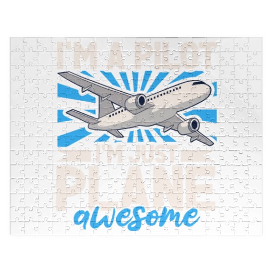 Pilot Aviation Airplane Airline Future Pilots Jigsaw Puzzles