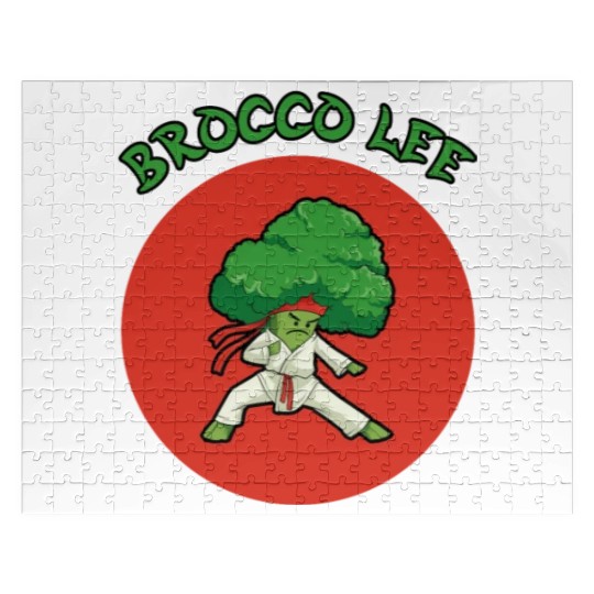 Japan Karate Martial Arts MMA Broccoli Jigsaw Puzzles