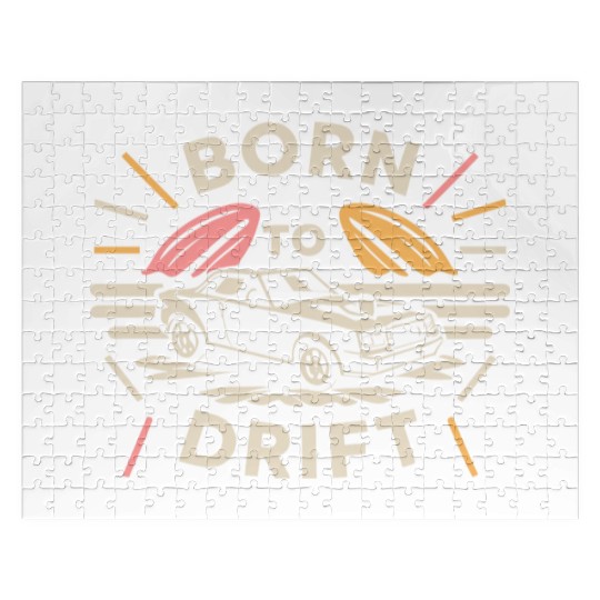 Born to Drift Jigsaw Puzzles