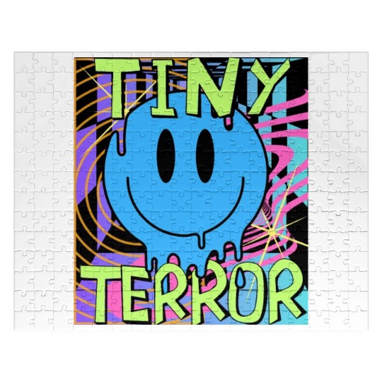 Tiny Terror Streetwear Jigsaw Puzzles All Neon Colors