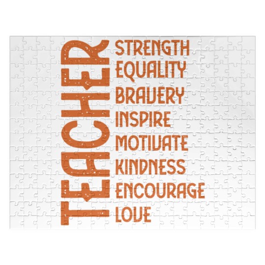 Melanin Teacher Black History Month Juneteenth Jigsaw Puzzles