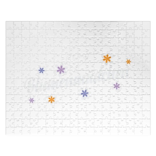 Flower Girl scatter Basket Wedding Flowers Jigsaw Puzzles