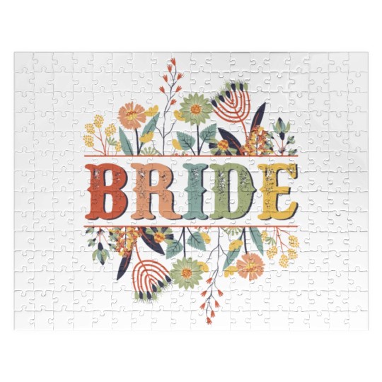 Bachelorette Party Bride Stickers Jigsaw Puzzles