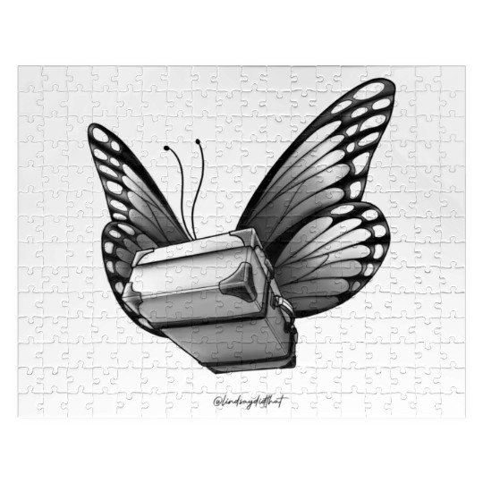 Monarch Travel Bug - Travel Bug Series Jigsaw Puzzles