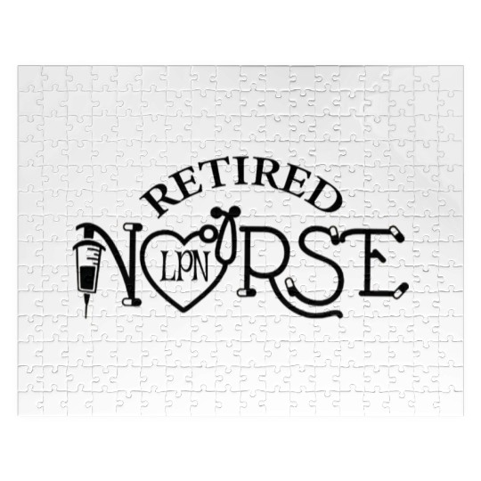 Retired nurse LPN Jigsaw Puzzles