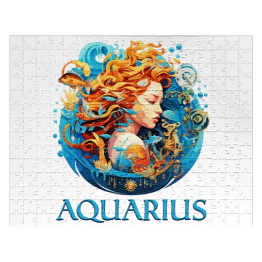 Embrace Your Aquarius Identity: Aquarius Pride Jigsaw Puzzles